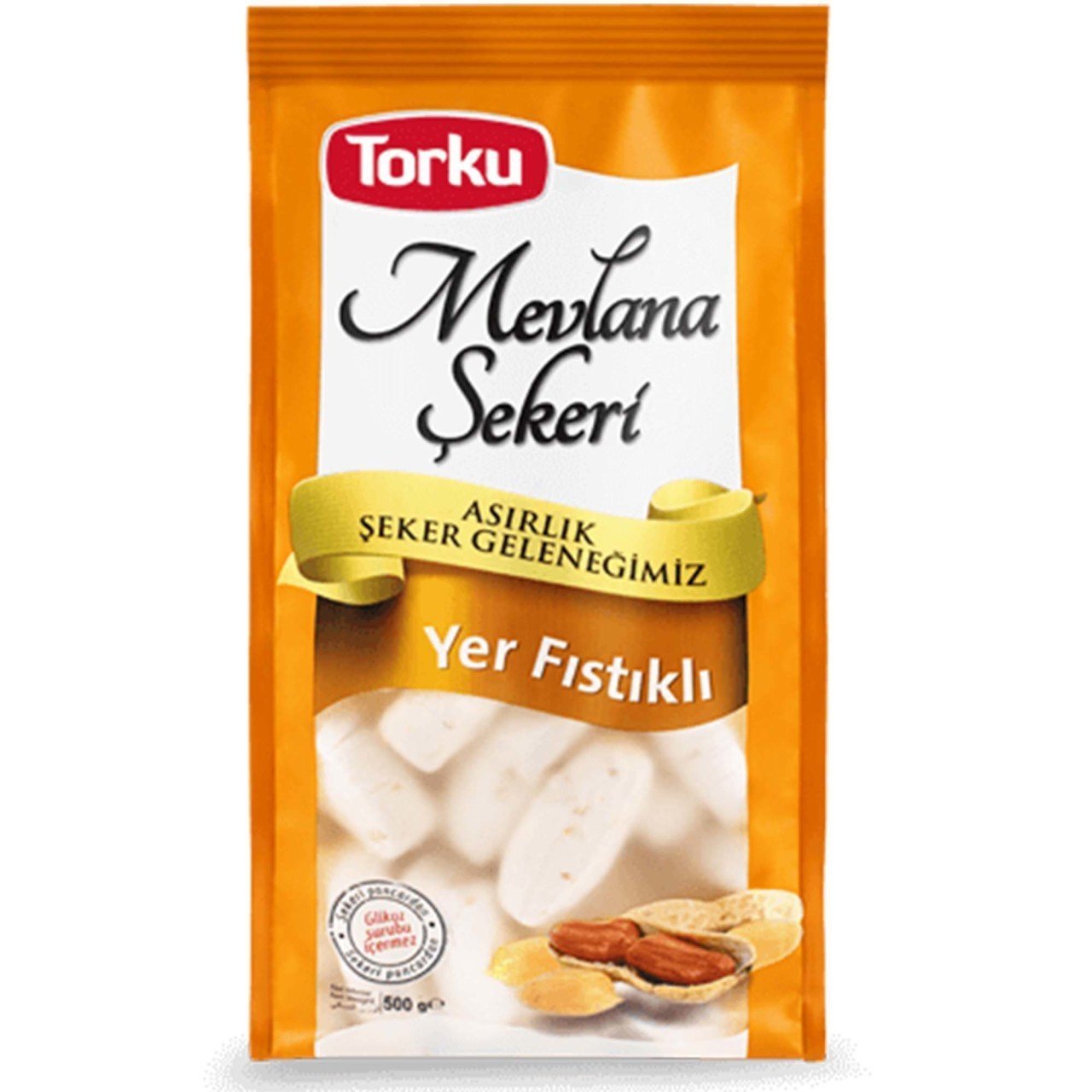 Torku Mevlana Şekeri Yer Fıstıklı 450 gr
