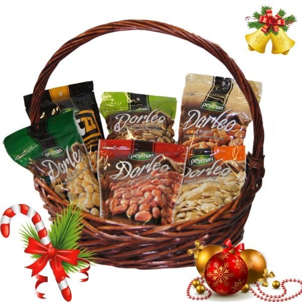 Yılbaşı Kuruyemiş Sepeti 2