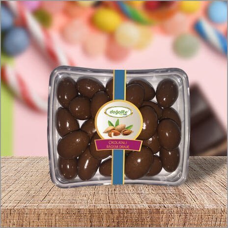 Doğalite Çikolatalı Sütlü Badem Draje 85 gr