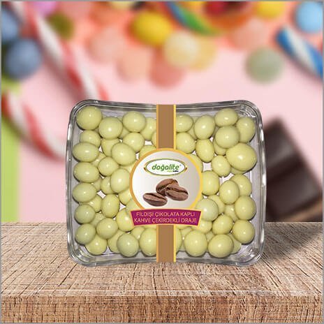Doğalite Fildişi Kahve Çekirdekli Draje 85 gr