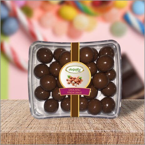 Doğalite Çikolatalı Sütlü Fındık Draje 75 gr