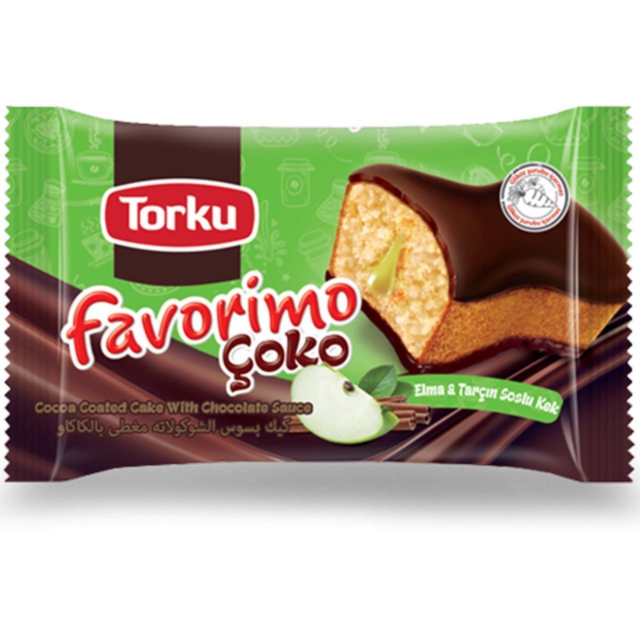 Torku Favorimo Çoko Elma ve Tarçınlı Soslu Kek 55 gr