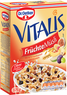 Dr.Oetker Vitalis Meyveli Çıtır Müsli 375 gr