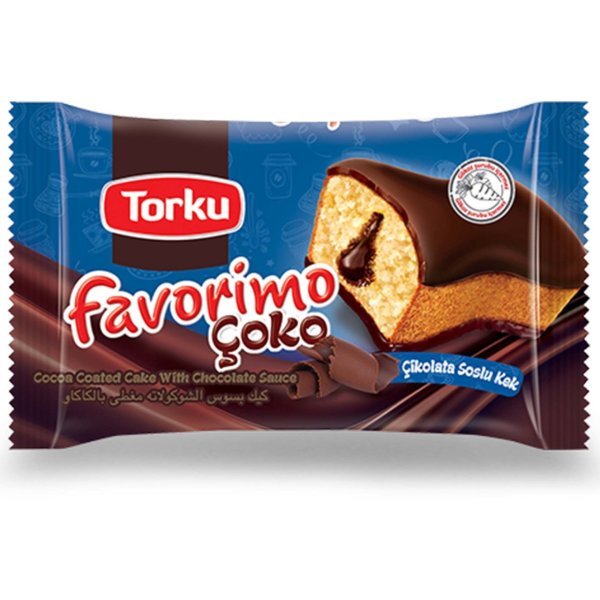 Torku Favorimo Çoko Çikolata Soslu Kek 55 gr