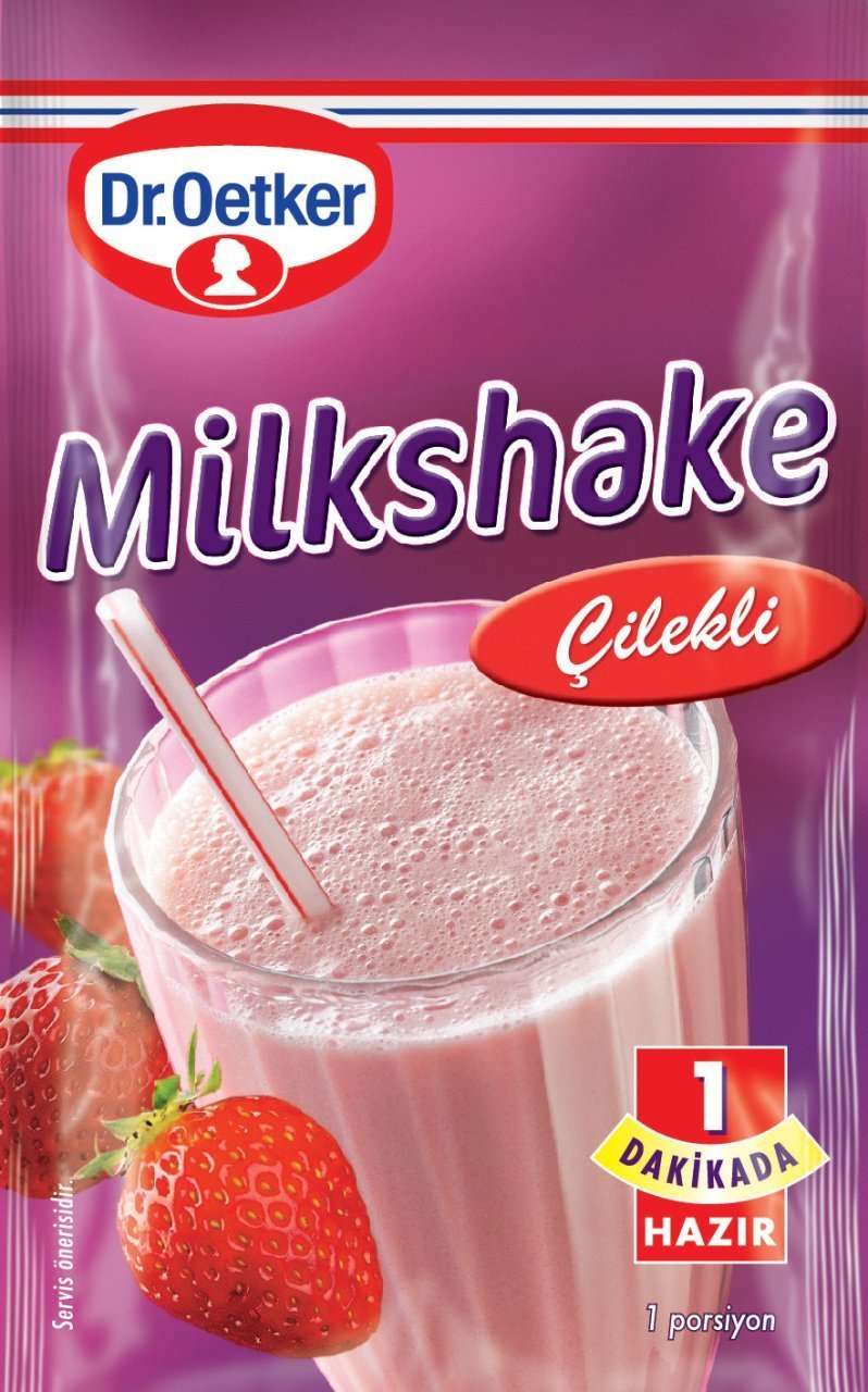 Dr.Oetker Milkshake Çilek 26 gr