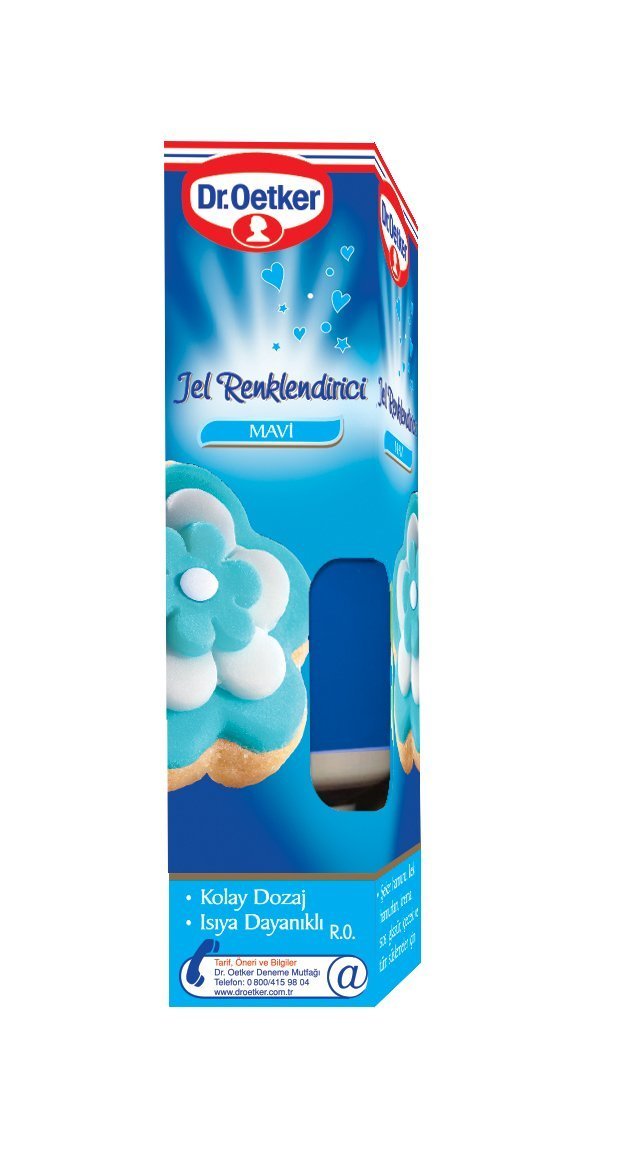 Dr.Oetker Jel Renklendirici Mavi 10 gr