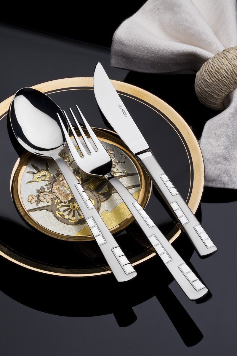 Almond Defne Sade 89 Parça Lüx Sandık Set 304 Kalite - 2.5 mm