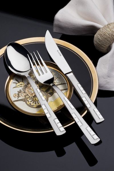 Almond Defne Sade 89 Parça Lüx Sandık Set 304 Kalite - 2.5 mm