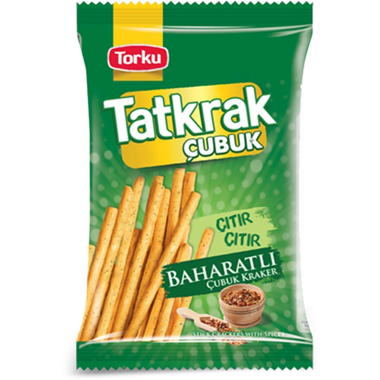 Torku Tatkrak Baharatlı Çubuk Kraker 75 gr