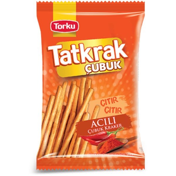 Torku Tatkrak Acılı Çubuk Kraker 75 gr