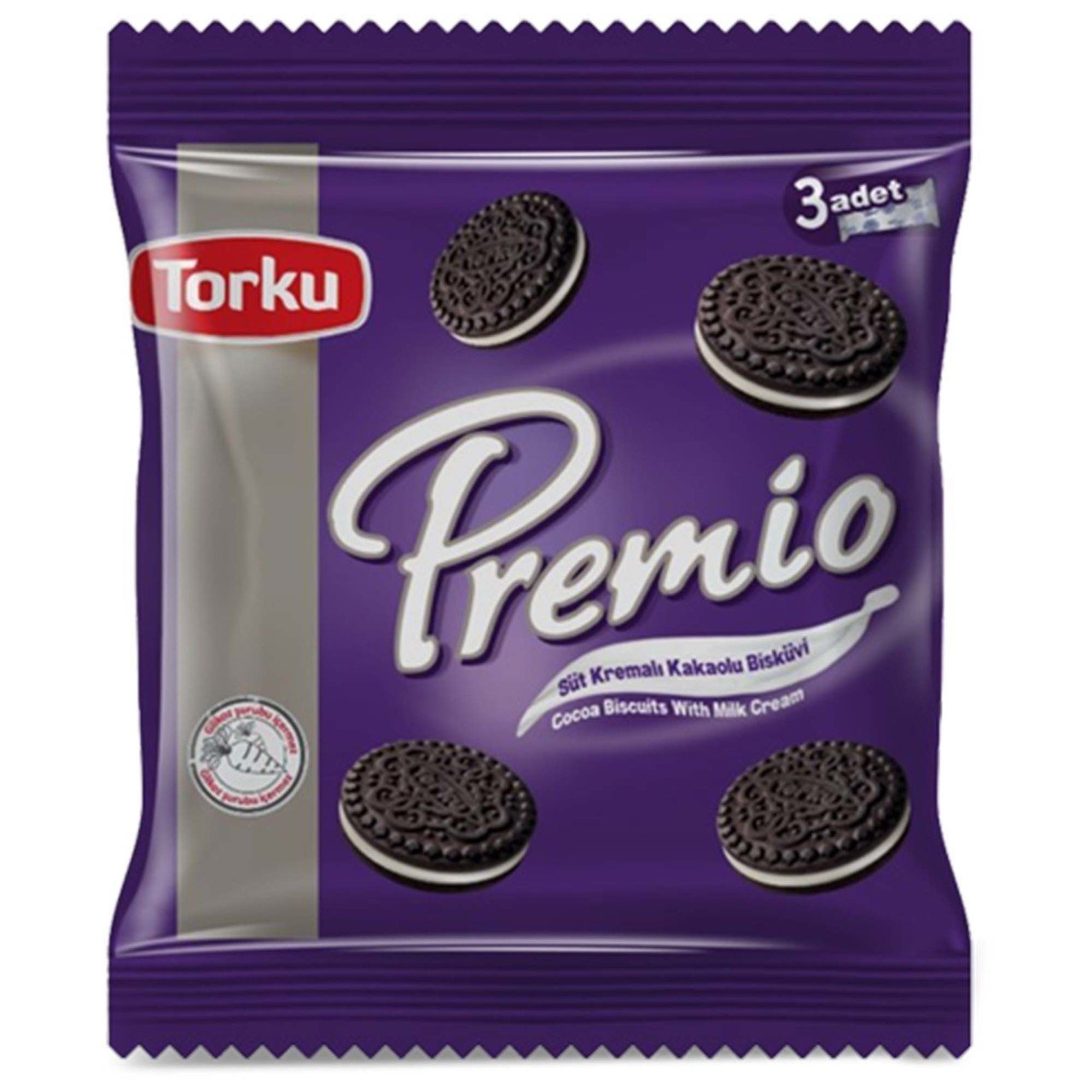 Torku Premio Bisküvi 132 gr x 3 Adet