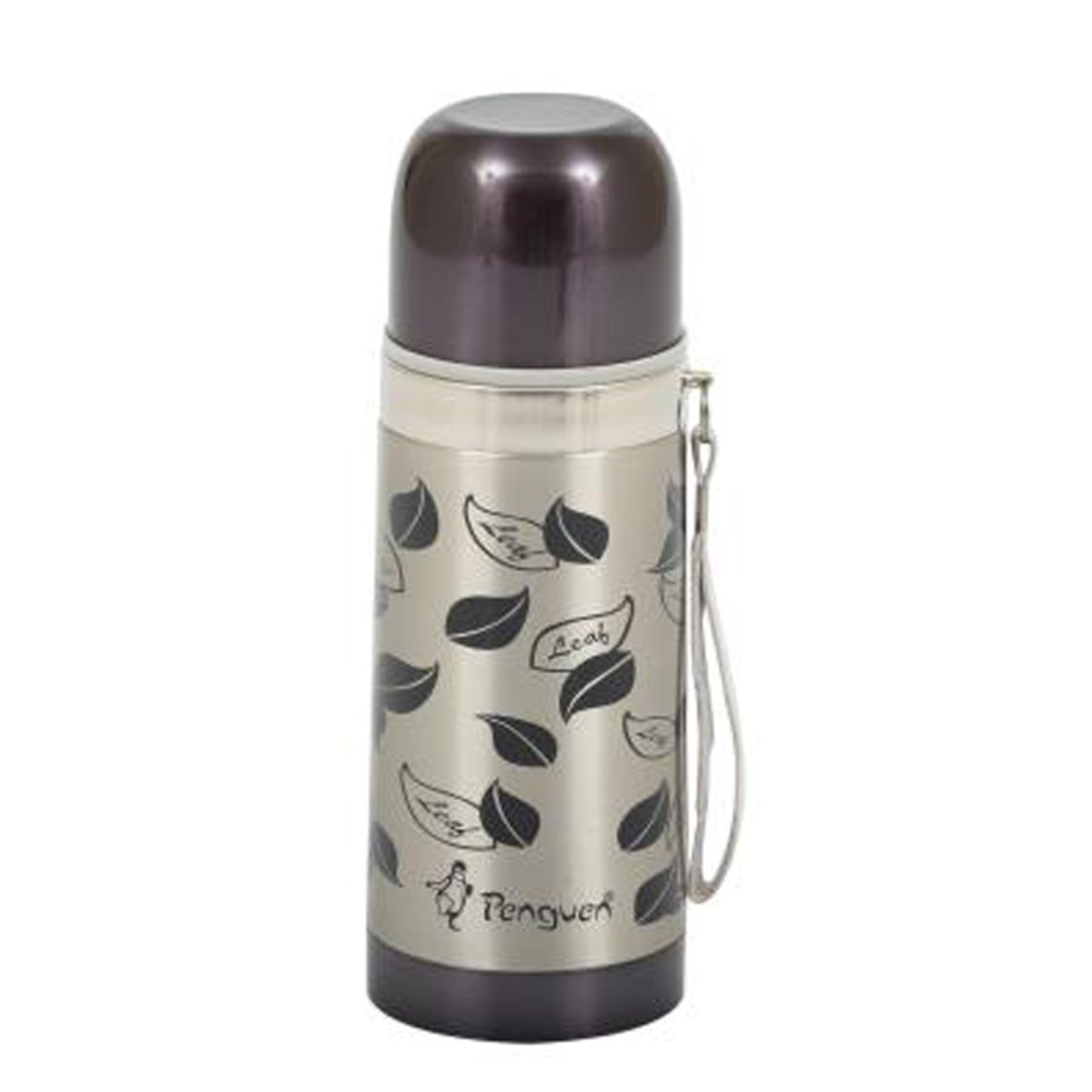 Penguen 1035D Çift Katlı Çelik Termos 350 ml Taba