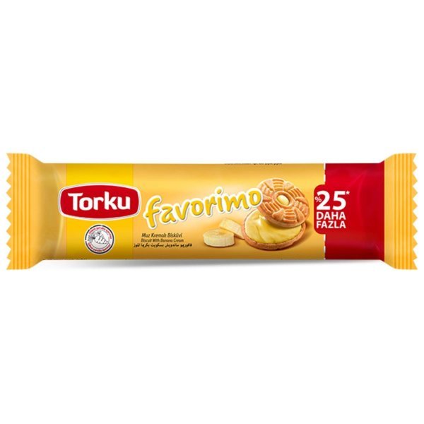 Torku Favorimo Muz Kremalı Bisküvi 76 gr