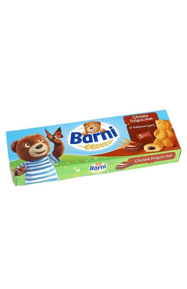 Barni Çikolata Dolgulu Kek 5 Paket 150 gr