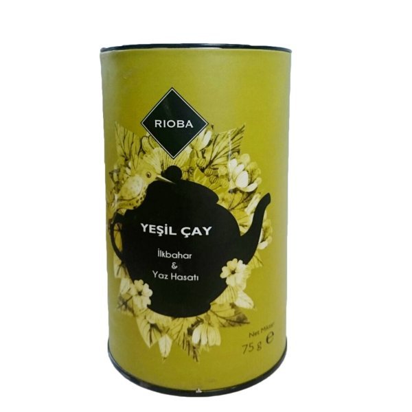 Rioba Yeşil Çay İlkbahah & Yaz Hasatı Çayı Karışımı 75 gr