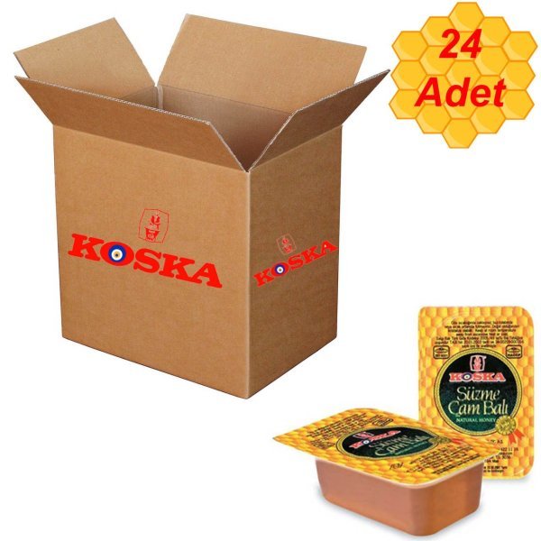 Koska Süzme Çam Balı 20 gr 24 Adet