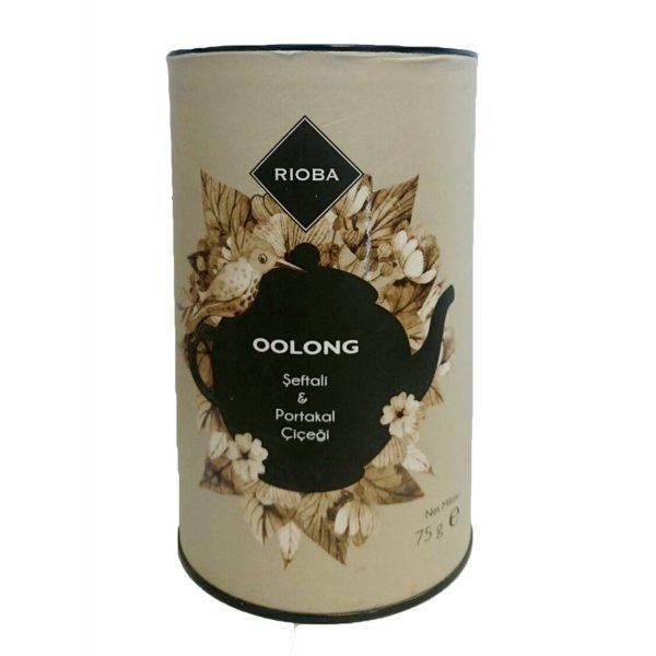 Rioba Oolong Şeftali & Portakal Çiçeği Çayı Karışımı 75 gr