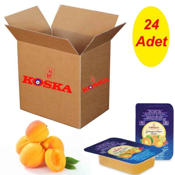 Koska Geleneksel Kayısı Reçeli 20 gr 24 Adet
