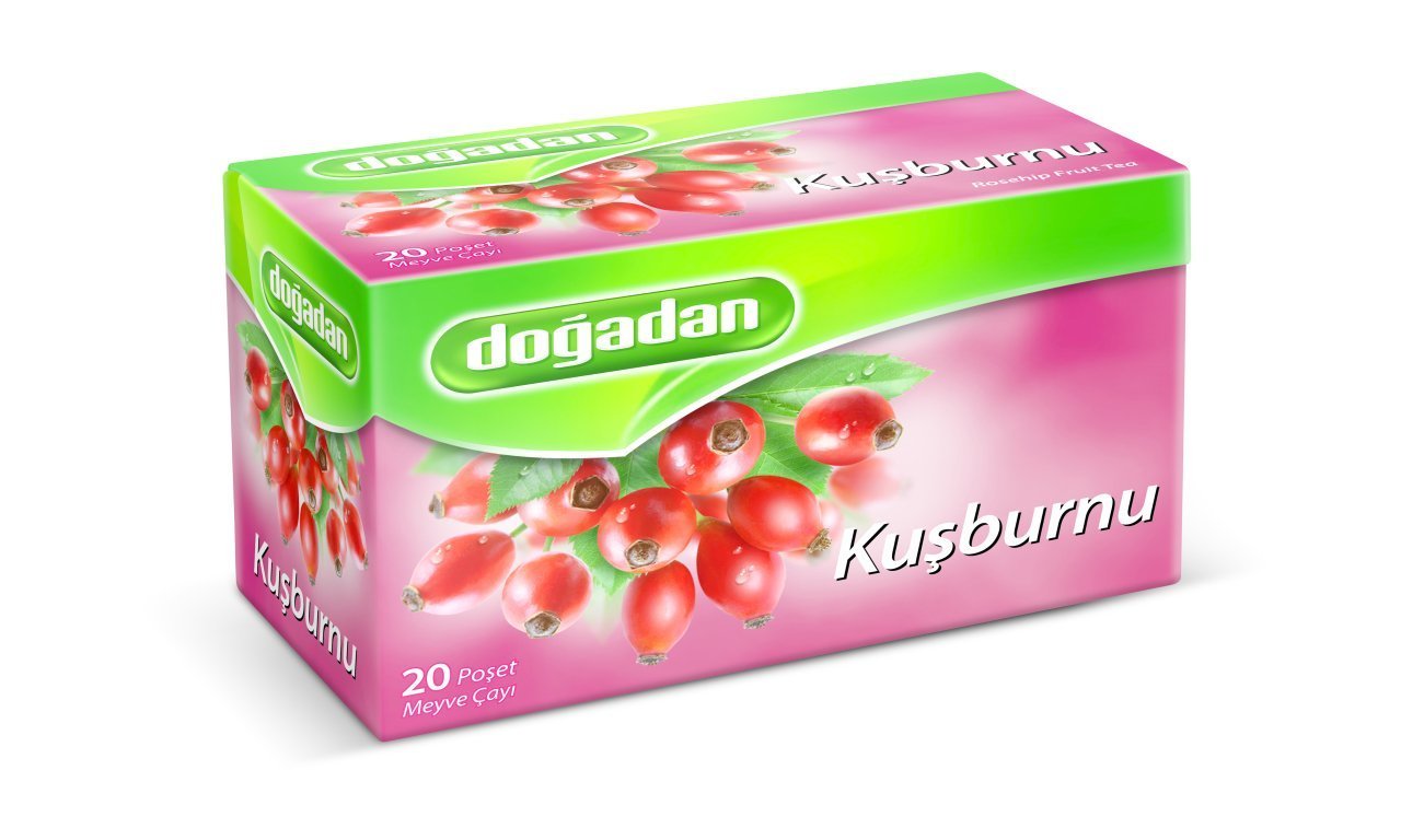 Doğadan Kuşburnu 20 Poşet Bitki Çayı 40 gr