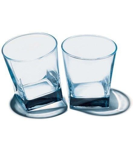 Paşabahçe 41290 Carre Bardak 3 Adet Mor