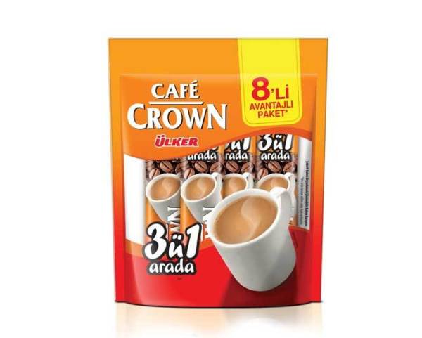 Ülker Cafe Crown 3 si 1 Arada 8 Adet