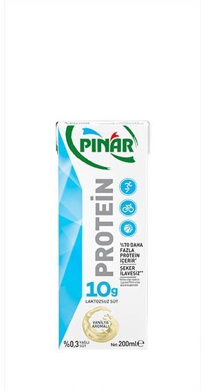 Pınar Protein Süt Vanilyalı 200 ml