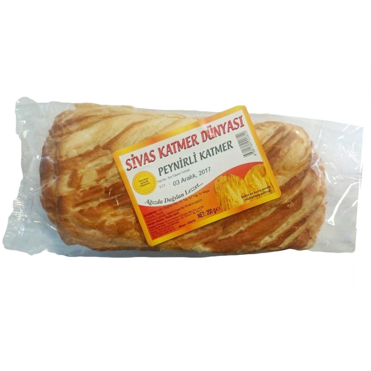 Sivas Katmer Dünyası Peynirli Katmer 200 gr
