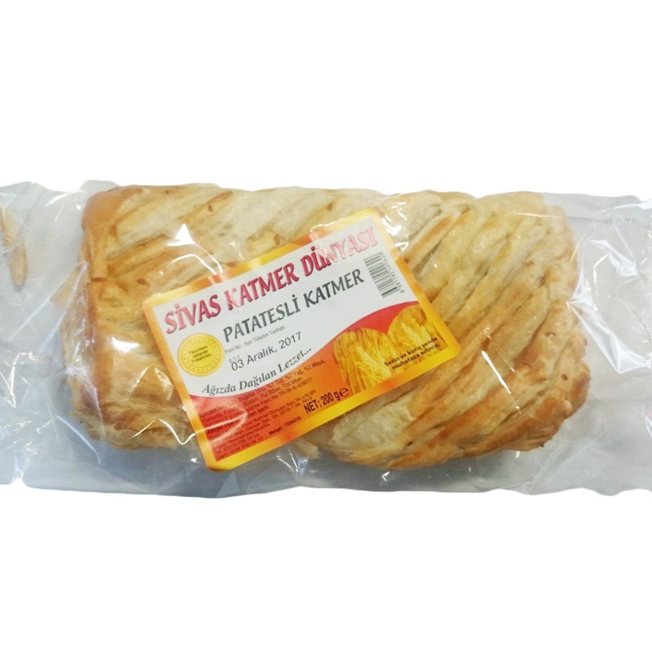 Sivas Katmer Dünyası Patatesli Katmer 200 gr