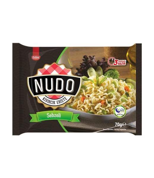 Nudo Sebzeli Paket 70 gr