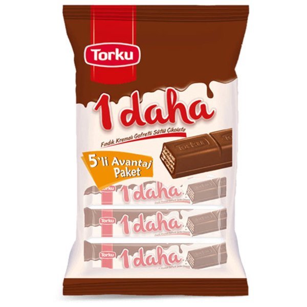 Torku 1 Daha Sütlü Çikolata 38 gr x 5 Adet