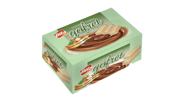 Bifa Nadide Fındıklı Gofret 480 gr 5 Adet