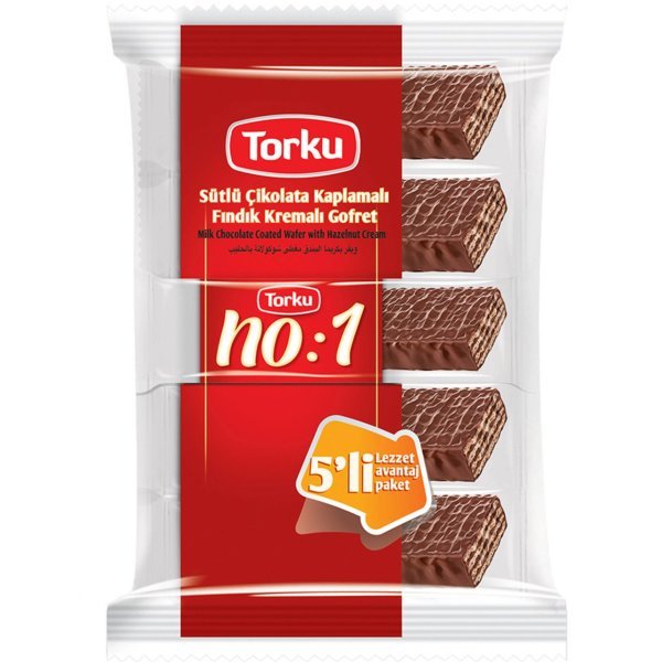 Torku No:1 Gofret 35 gr x 5 Adet