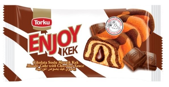 Torku Enjoy Çikolata Soslu Mozaik Kek 55 gr