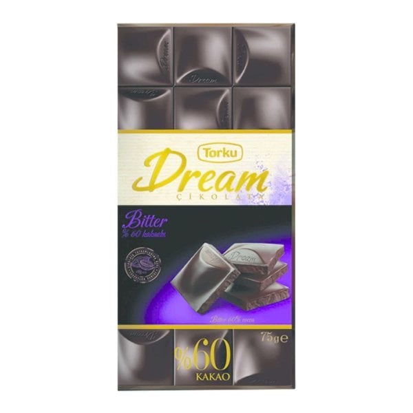 Torku Dream Bitter Çikolata %60 Kakaolu 75 gr