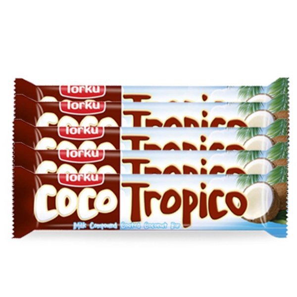 Torku Coco Tropico Hindistan Cevizli Bar 30 gr x 5 Adet