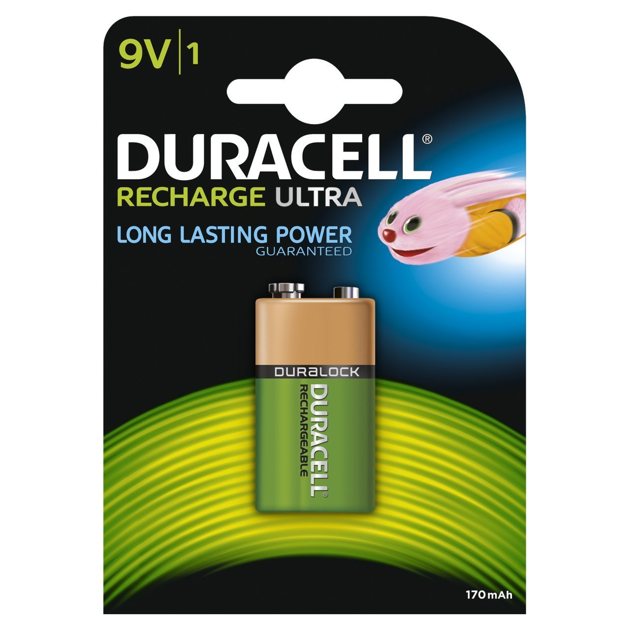 Duracell Şarj Edilebilir Pil 9 Volt 170 mAh