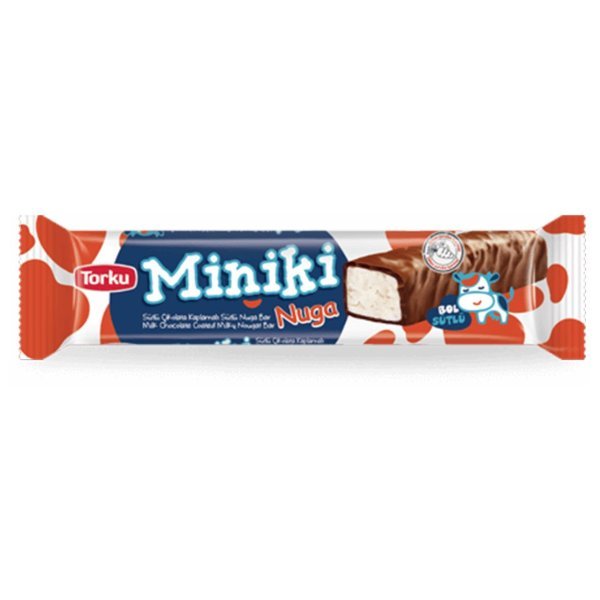 Torku Miniki Nuga Bar Çikolata 25 gr