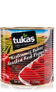 Tukaş Közlenmiş Biber 2500 gr