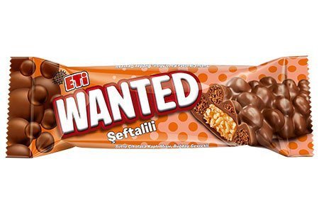Eti Wanted Çikolata Şeftali Bar 32 gr