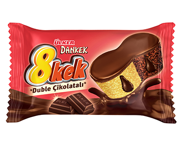 Ülker Dankek 8Kek Duble Çikolatalı 55 gr