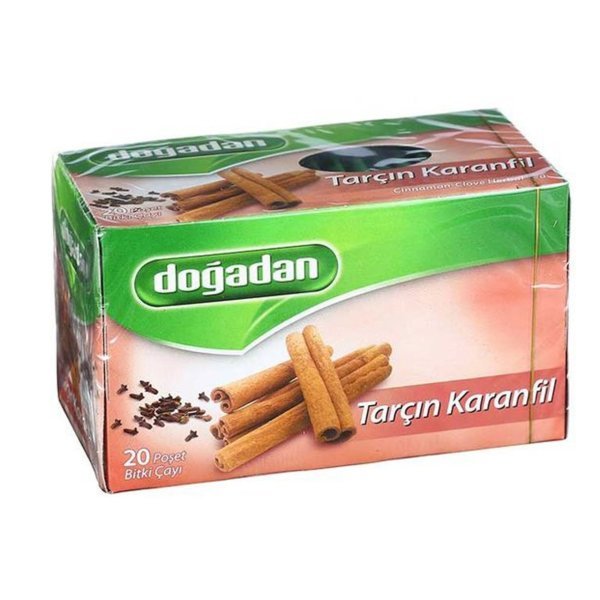 Doğadan Tarçın Karanfil 20 Poşet Bitki Çayı 40 gr