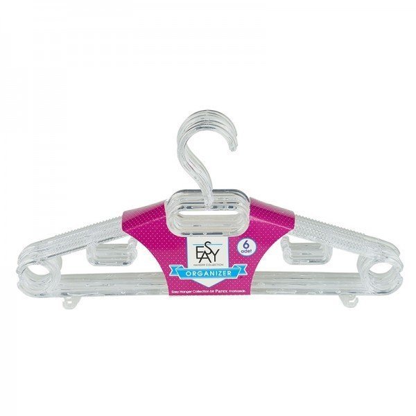 Easy Hanger Plastik Kristal Askı 6 Adet