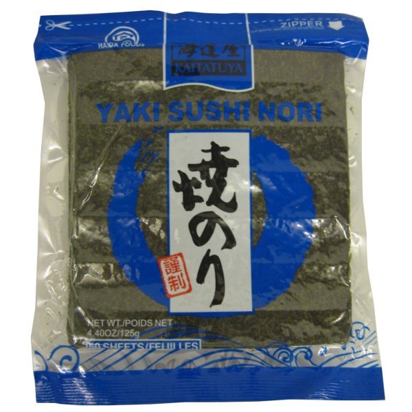 Kaitatuya Kurutulmuş Yosun 50 Yaprak 125 gr