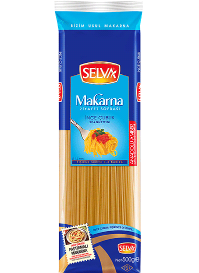 Selva İnce Çubuk Spaghetti 500 gr