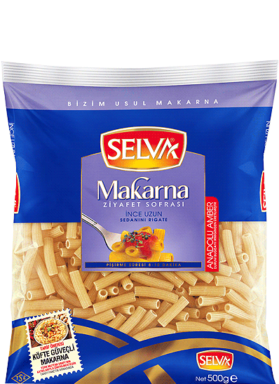 Selva Makarna İnce Uzun 500 gr