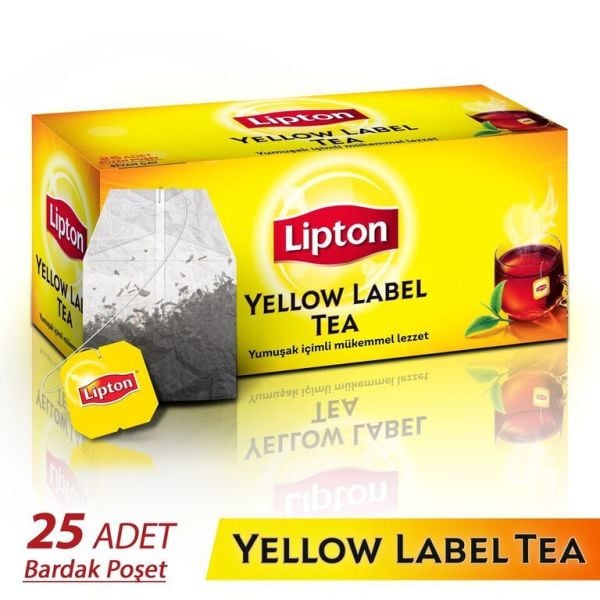 Lipton Yellow Label Bardak Poşet Çay 25 Adet 50 gr