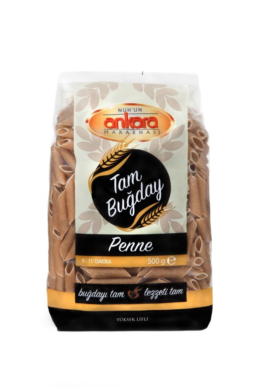 Ankara Makarna Tam Buğday Penne 500 gr