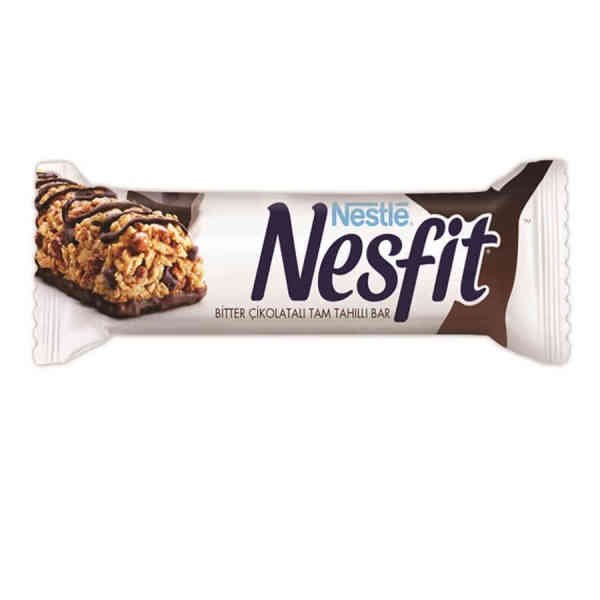 Nesle Nesfit Bitter Çikolatalı Tam Tahıllı Bar 23.5 gr
