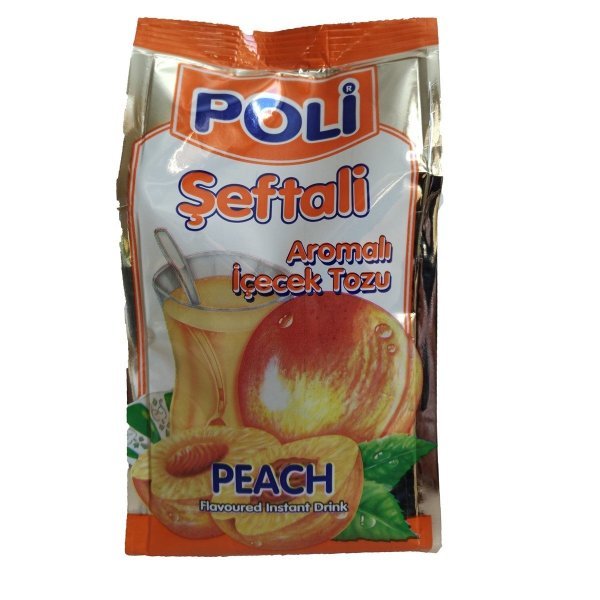 Poli Şeftali Aromalı İçecek Tozu 450 gr
