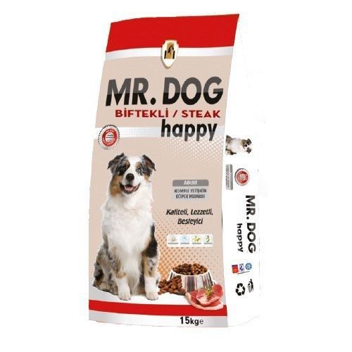 Mr.Dog Biftekli Komple Yetişkin Köpek Maması 15 kg